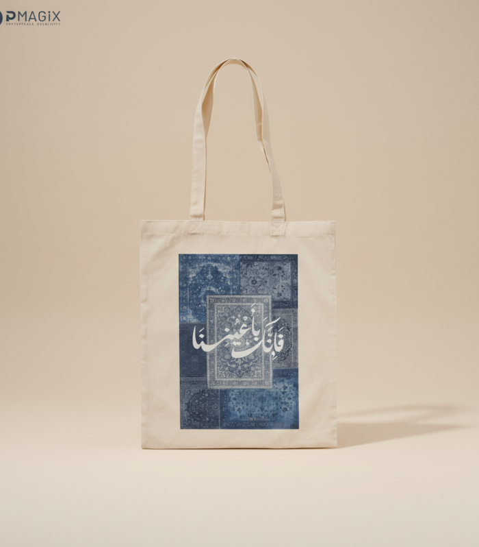 Tote Bag - (فَإِنَّكَ بِأَعْيُنِنَا) – For Truly You Are Under Our Eye