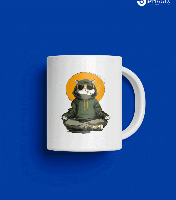 Mug - Zen Cat
